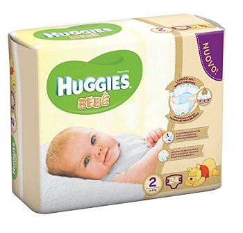 PANNOLINO HUGGIES EXTRA CARE BEBE' BASE 2 24 PEZZI - fitfarma.it