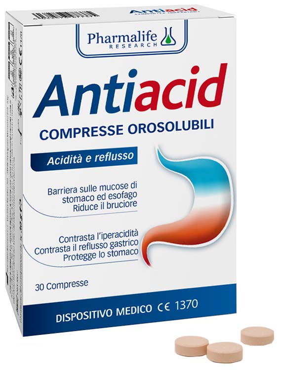 ANTIACID 30 COMPRESSE OROSOLUBILI - fitfarma.it
