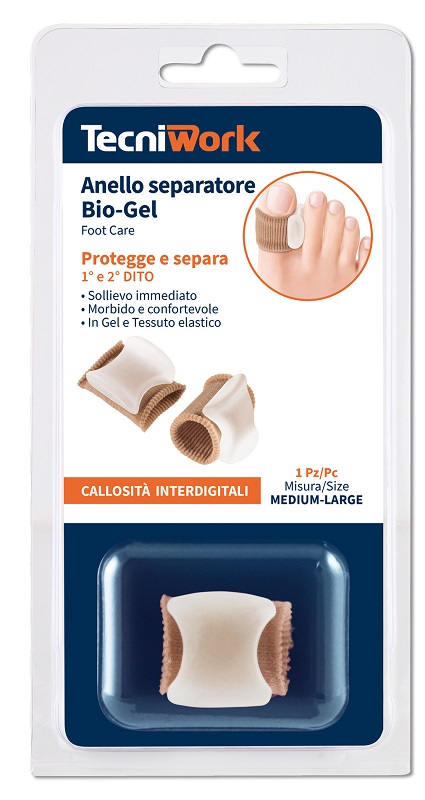 BIO-GEL ANELLO SEPARATORE PER ALLUCE M/L 1 PEZZO - fitfarma.it