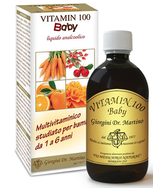 VITAMIN 100 BABY LIQUIDO ANALCOLICO 500 ML - fitfarma.it