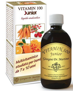 VITAMIN 100 JUNIOR LIQUIDO ANALCOLICO 500 ML - fitfarma.it