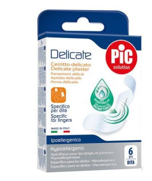 CEROTTO PIC DELICATE DITA ANTIBATTERICO 6 PEZZI - fitfarma.it