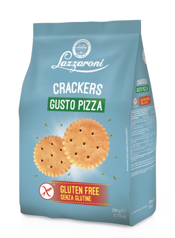 CRACKERS GUSTO PIZZA 200 G - fitfarma.it