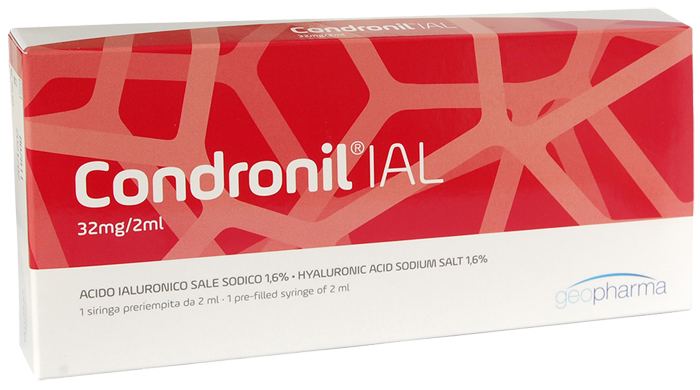 SIRINGA INTRA-ARTICOLARE CONDRONIL IAL ACIDO IALURONICO 1,6% 2 ML - fitfarma.it