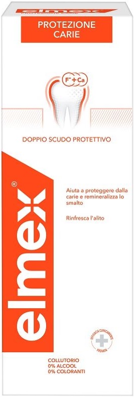 ELMEX PROTEZIONE CARIE COLLUTORIO FLUORURO AMMINICO 400 ML - fitfarma.it