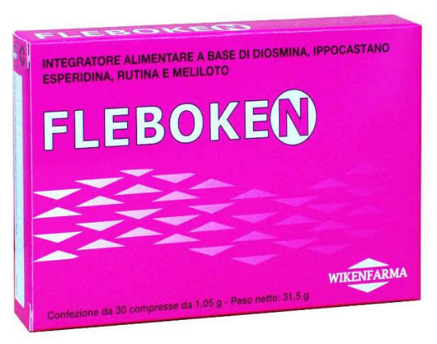 FLEBOKEN 30 COMPRESSE - fitfarma.it