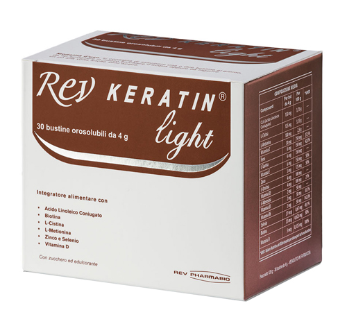 REV KERATIN LIGHT 30 BUSTE 120 G - fitfarma.it