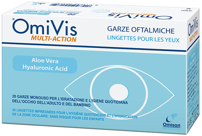 GARZE OFTALMICHE OMIVIS 20 PEZZI - fitfarma.it
