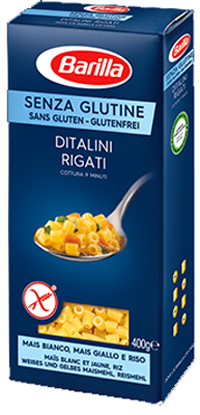 BARILLA DITALINI RIGATI 400 G - fitfarma.it