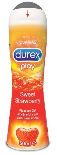 DUREX FRAGOLA GEL LUBRIFICANTE 50 ML - fitfarma.it