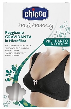 CHICCO MAMMY REGGISENO MICROFIBRA GRAVIDANZA NERO 3C - fitfarma.it