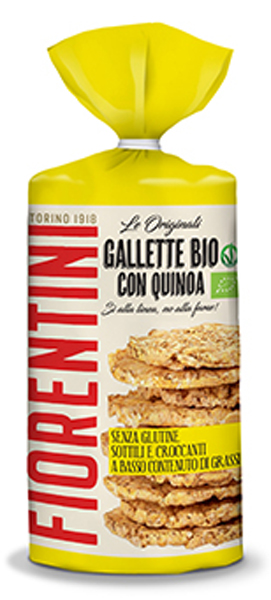 BIO GALLETTE QUINOA 120 G - fitfarma.it