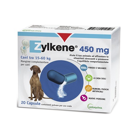 ZYLKENE CANI 20 CAPSULE DA 450 MG - fitfarma.it