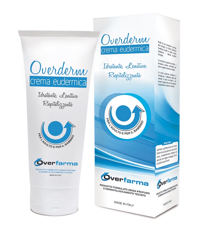 OVERDERM CREMA EUDERMICA IDRATANTE LENITIVA PER ADULTI E BAMBINI 75 ML - fitfarma.it