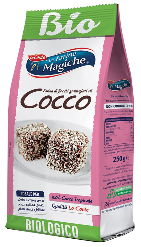 IPAFOOD MIX DI COCCO GRATTUGGIATO 250 G - fitfarma.it