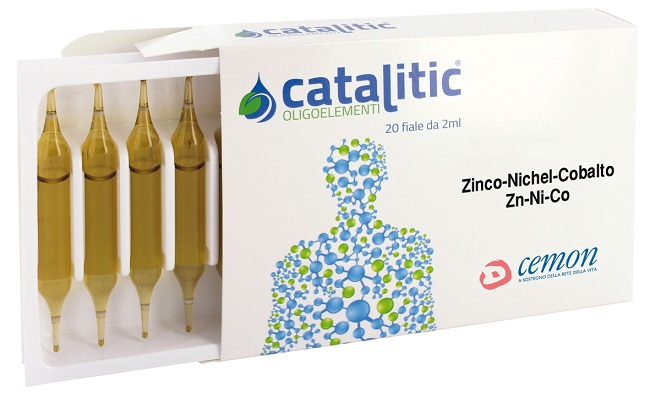 CATALITIC OLIGOELEMENTI ZINCO NICHEL COBALTO ZN-NI-CO 20 AMPOLLE - fitfarma.it