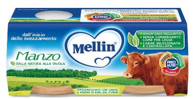 MELLIN OMOGENEIZZATO MANZO 2 X 80 G - fitfarma.it