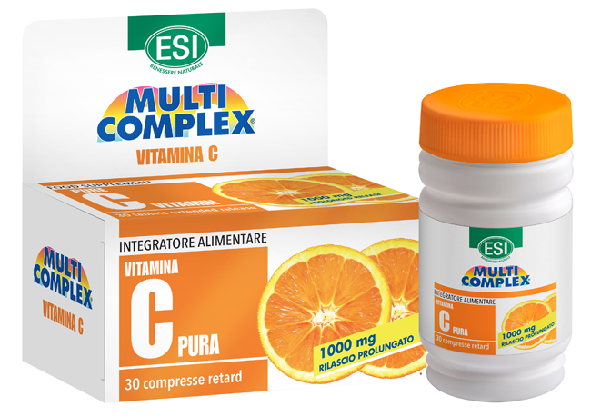 ESI VITAMINA C PURA 1000 MG RETARD 30 COMPRESSE - fitfarma.it