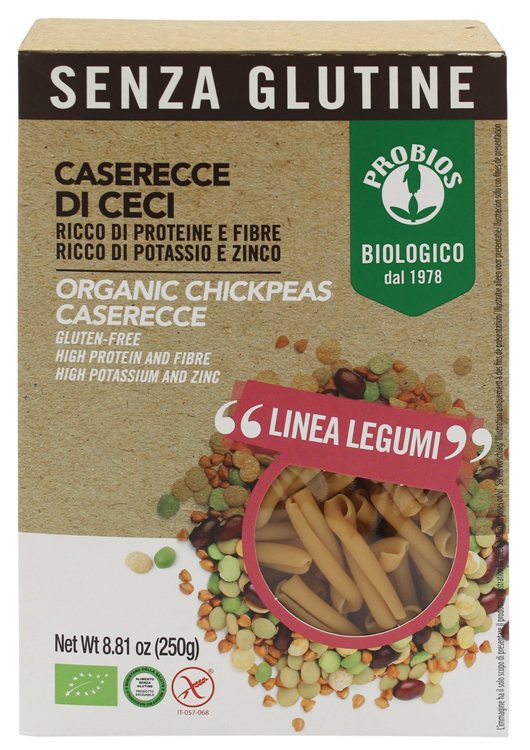 SPECIALITA' 100% LEGUMI CASERECCE CECI 250 G - fitfarma.it