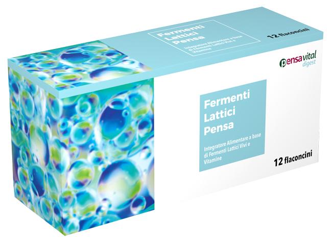 FERMENTI LATTICI PENSA 12 FLACONCINI DA 7 ML - fitfarma.it