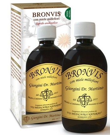 BRONVIS CON MIELE MILLEFIORI 500 ML - fitfarma.it