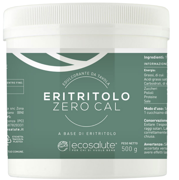 ERITRITOLO ZERO CAL 500 G - fitfarma.it