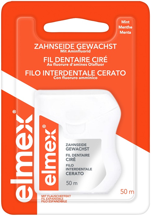 ELMEX FILO INTERDENTALE CERATO 50 METRI - fitfarma.it