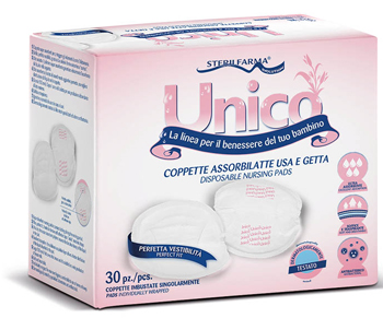 UNICO COPPETTE ASSORBILATTE USA E GETTA 30 PEZZI - fitfarma.it