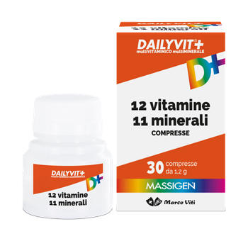 DAILYVIT+ 12 VITAMINE 11 MINERALI 30 COMPRESSE - fitfarma.it