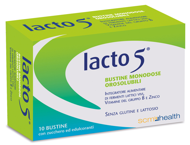 LACTO 5 10 BUSTINE OROSOLUBILI - fitfarma.it