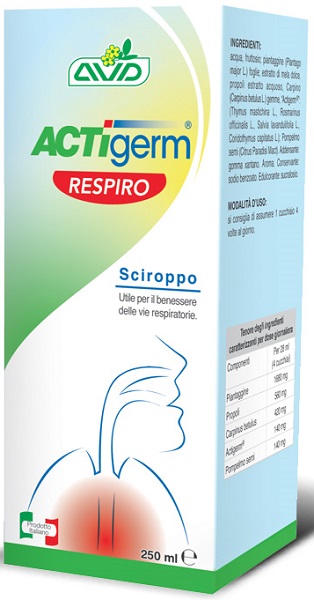 ACTIGERM RESPIRO SCIROPPO 250 ML - fitfarma.it