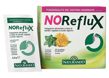 NOREFLUX INTEGRATORE ALIMENTARE 20 BUSTINE - fitfarma.it