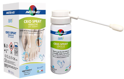 MASTER-AID FOOT CARE CRIO SPRAY VERRUCHE 50 ML - fitfarma.it