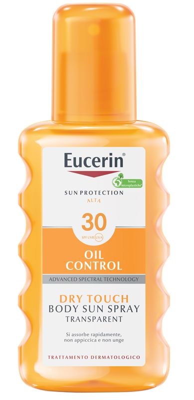 EUCERIN SUN SPRAY TRASPARENTE FP30 200 ML - fitfarma.it