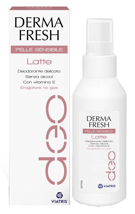 DERMAFRESH PELLE SENSIBILE LATTE DEODORANTE DELICATO 100 ML - fitfarma.it