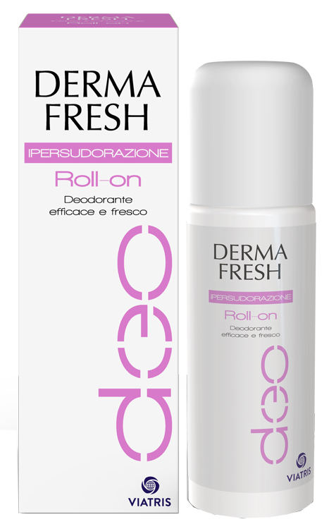 DERMAFRESH IPERSUDORAZIONE ROLL ON DEODORANTE 75 ML - fitfarma.it