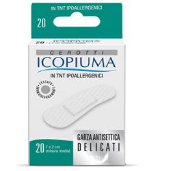 ICOPIUMA CEROTTO IN TESSUTO NON TESSUTO MEDIO 20 PEZZI - fitfarma.it