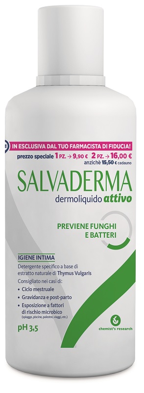 SALVADERMA DERMOLIQUIDO ATTIVO 500 ML - fitfarma.it