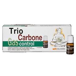 TRIOCARBONE GAS CONTROL 7 FLACONCINI 10 ML - fitfarma.it