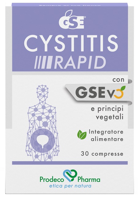 GSE CYSTITIS RAPID 30 COMPRESSE - fitfarma.it