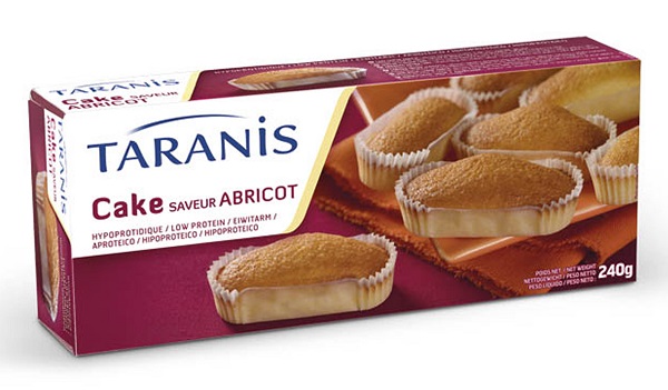 TARANIS TORTINA ALBICOCCA 6 X 40 G - fitfarma.it