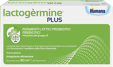 LACTOGERMINE PLUS FERMENTI LATTICI 10 FLACONCINI - fitfarma.it