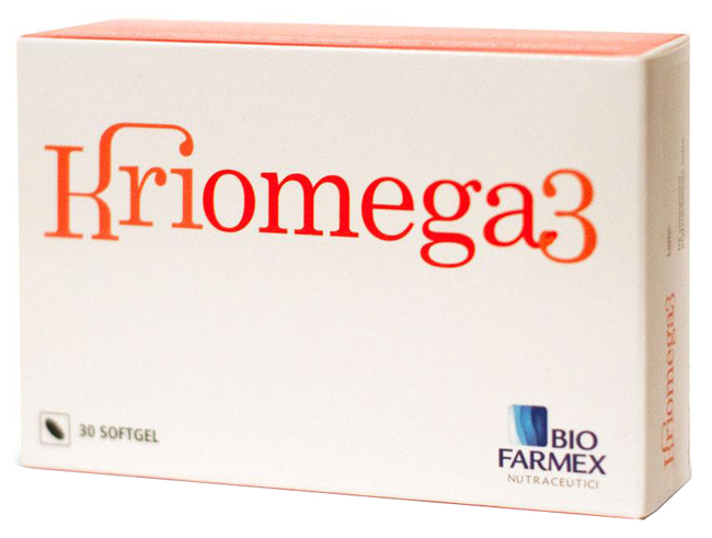 KRIOMEGA 3 30 CAPSULE SOFTGEL - fitfarma.it