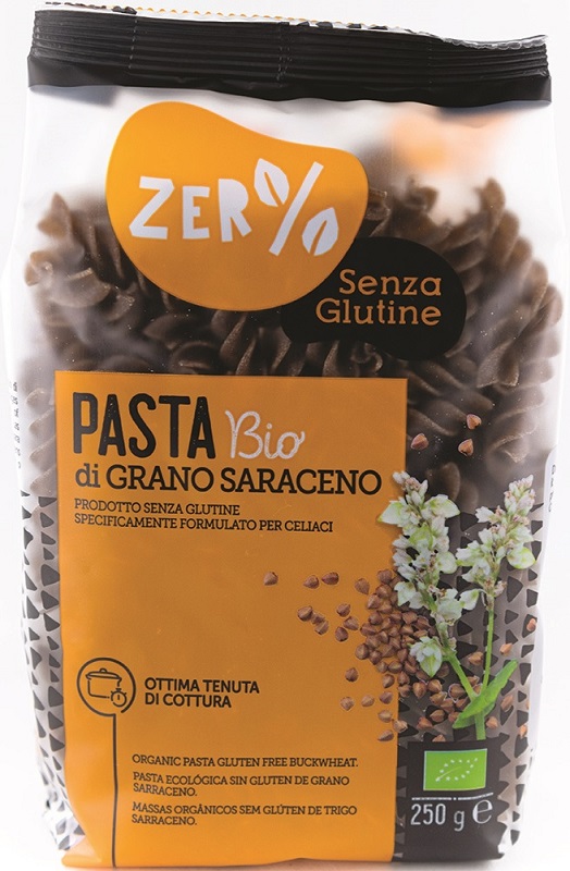 ZERO% GLUTINE FUSILLI GRANO SARACENO INTEGRALE SENZA GLUTINE250 G - fitfarma.it
