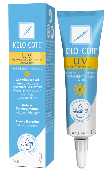 GEL CICATRICI KELO COTE UV SPF30 15 G - fitfarma.it