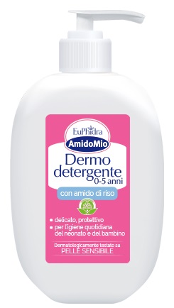EUPHIDRA AMIDOMIO DERMODETERGENTE 0/5 ANNI 400 ML - fitfarma.it