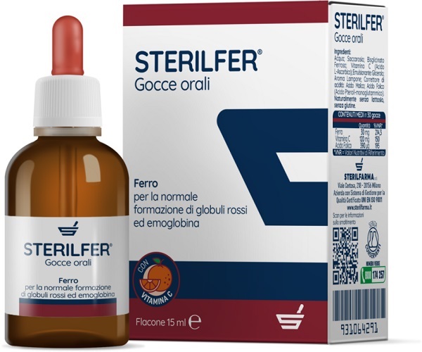 STERILFER GOCCE 15 ML - fitfarma.it