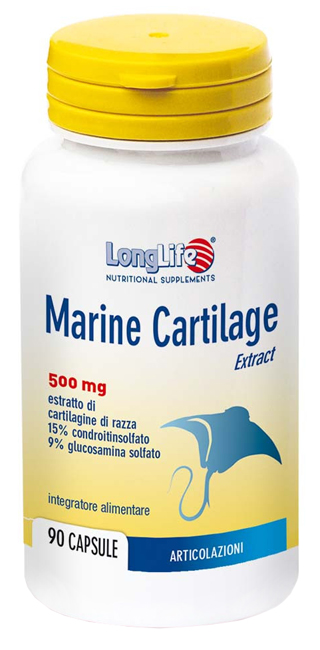 LONGLIFE MARINE CARTILAGE 90 CAPSULE DI GELATINA - fitfarma.it