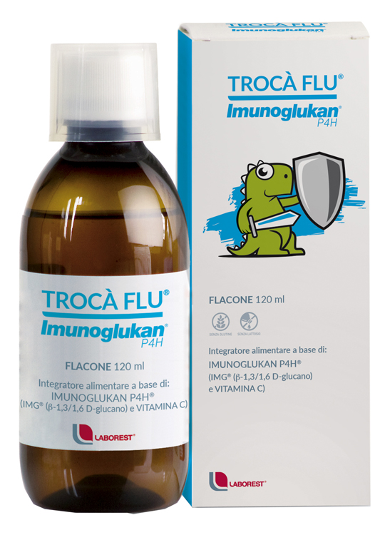 TROCA' FLU' IMUNOGLUKAN FLACONE 120 ML - fitfarma.it