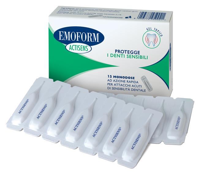 ACTISENS GEL EMOFORM 15 FLACONCINI 2 ML - fitfarma.it